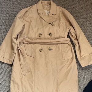 ZARA Light Beige girls Trench Coat